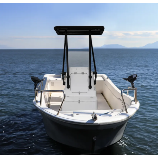 T-Top professionnel OCEANSOUTH Heavy Duty | Roll-bar, T-top, anneau de traction & arceau | Noir/Noir en action