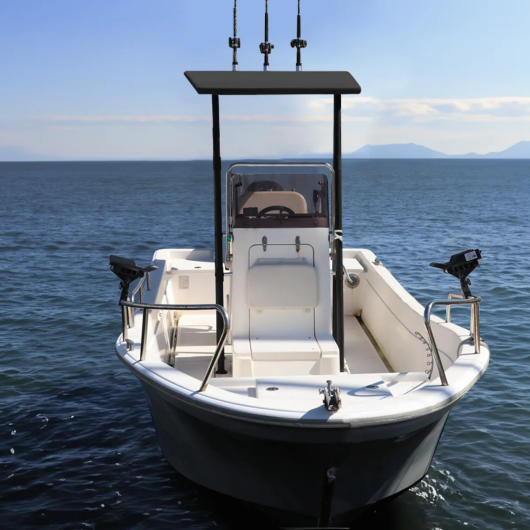 T-Top professionnel OCEANSOUTH aluminium | Roll-bar, T-top, anneau de traction & arceau | Noir / Noir en action de face