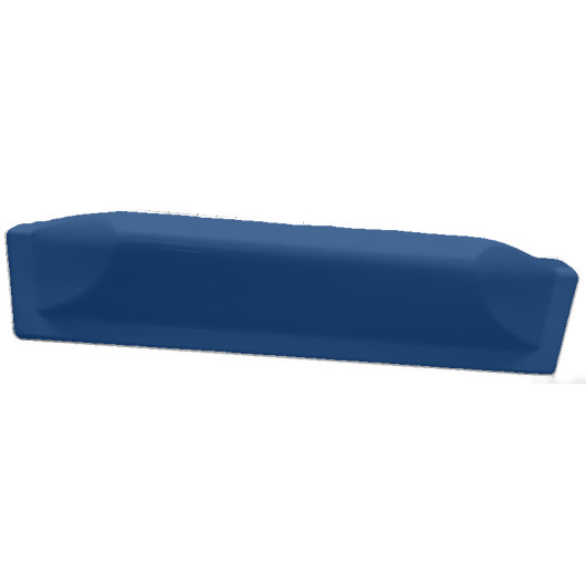 Défense de ponton droit - Équipement de protection pour bateaux - bleu