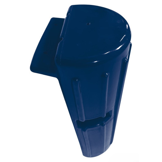 Défense de ponton verticale - Équipement de protection pour bateaux - bleu