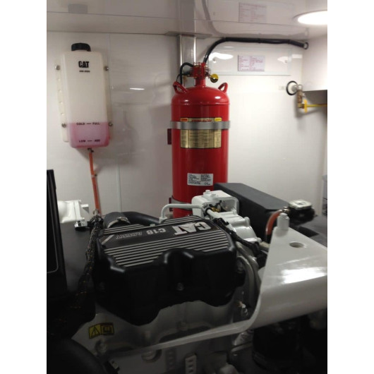 Extincteur fixe activation manuelle / automatique Fireboy | Lutte incendie & extincteur | Protection moteur