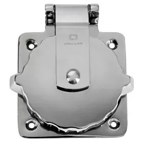 OSCULATI Prise de quai inox 16A Prise de quai Inox 16A Osculati | prise de raccordement électrique 230V pour bateau