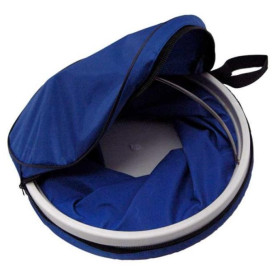 Seau pliant textile 9 L Yachticon | seau pliable ultra résistant pour bateau, van et camping