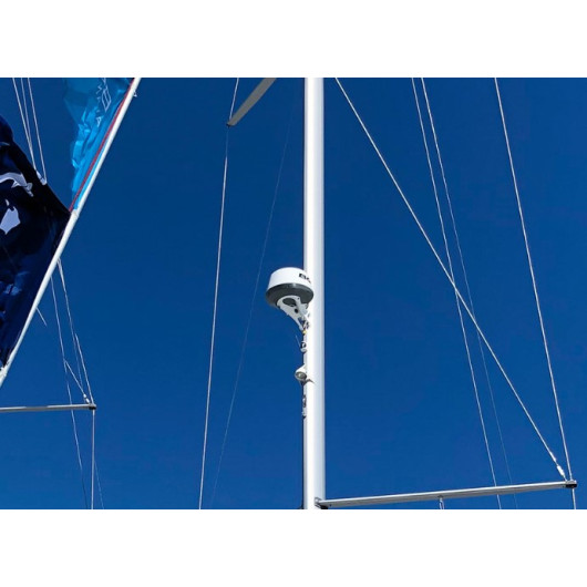 SC20 Support de mât Scanstrut | Support antenne radar pour mât de voilier et bateau | Vu d'en bas