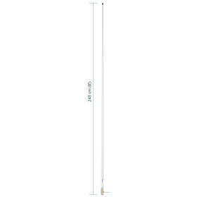 Antenne VHF 240 cm SCOUT KS-42 | VHF & Communication