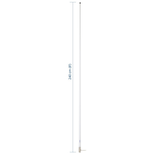 Antenne VHF 240 cm SCOUT KS-42 | VHF & Communication | Longueur de 240 cm