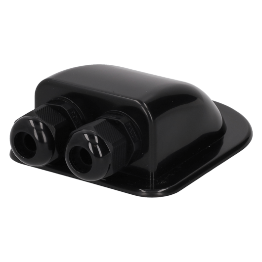 Passe-câbles Haba - Accessoire pour panneaux solaires - noir