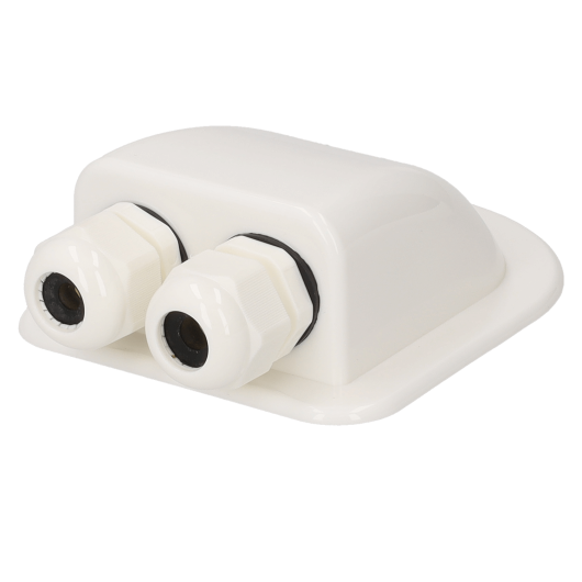 Passe-câbles Haba - Accessoire pour panneaux solaires - blanc