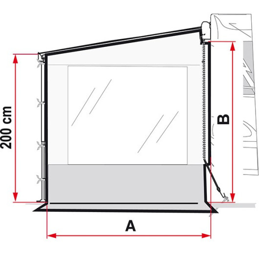 FIAMMA Side W Pro Caravanstore / F35