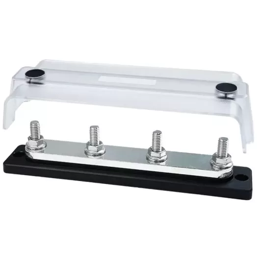 Maxi Bus Bar Heavy Duty 250 A 4x 8 mm Osculati | Connectique, connecteur électrique |  Capot protection