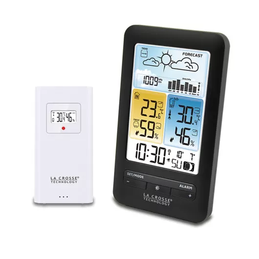 Station Météo LA CROSSE compacte et radiocommandée | Complet