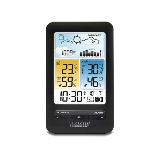 Station Météo LA CROSSE compacte et radiocommandée | Face