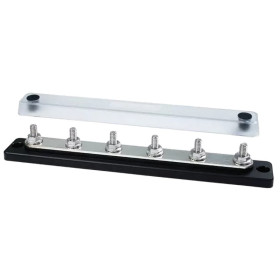 Bus Bar Heavy Duty 150 A 6x6 mm Osculati | Connectique, connecteur électrique | Avec capot