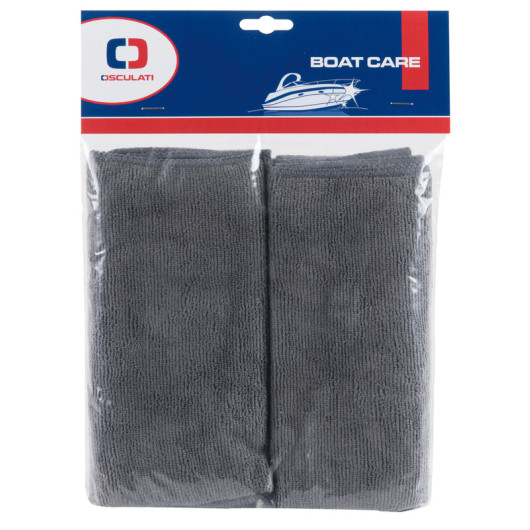 Lot de 2 chiffons microfibre Osculati | Matériel de nettoyage | Packaging