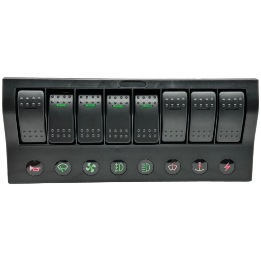 Tableau électrique PCP Compact Osculati | Tableau électrique |  8 inter