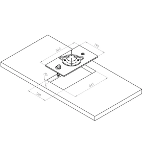 Cristal 1 feu NAVY LOAD - Appareil de cuisson pour bateau et fourgon aménagé - visuel