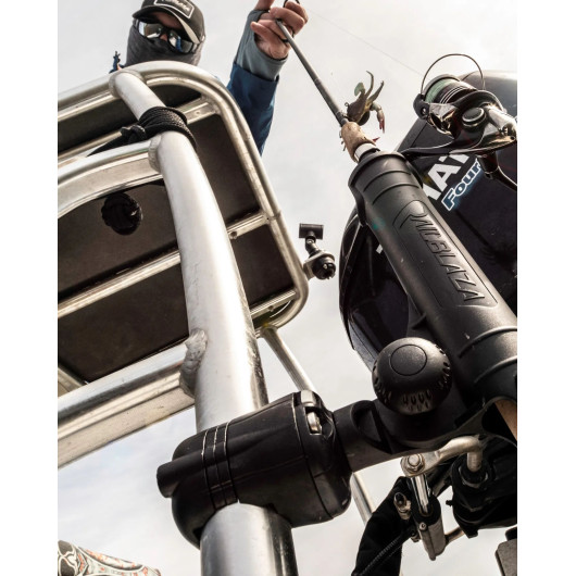 Support tube RailMount 32-41 RAILBLAZA + Base StarPort | Rangement cockpit | Porte canne sur t-top
