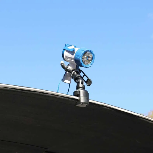 Support bimini RailMount RAILBLAZA | Accessoires bimini et taud de soleil | Projecteur de pont à main + G-Hold