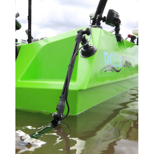 Support QuikPort Railblaza à coller | Accessoires annexe et pneumatique | Porte sonde sur bateau rotomoulé