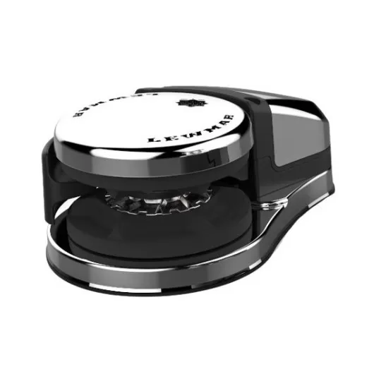 Guindeau VX1 500W 12V Lewmar | guindeau électrique inox pour bateau 6 à 9 m | fixation plat pont