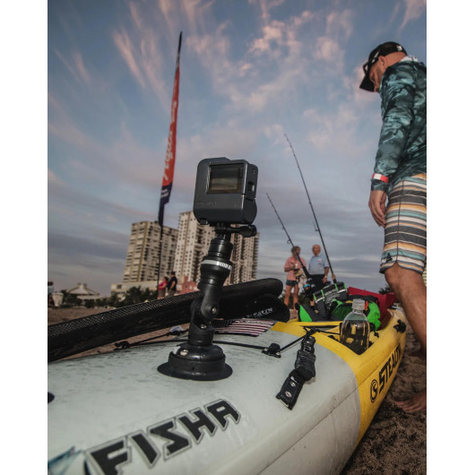 Support QuikPort Railblaza à coller | Accessoires annexe et pneumatique | GoPro sur paddle