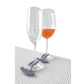 cale verre Ivy PURVARIO | porte verre à vin camping-car, van et bateau