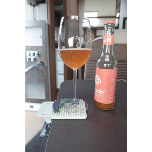 cale verre Ivy PURVARIO | porte verre à vin camping-car, van et bateau | spéciale verre à pied
