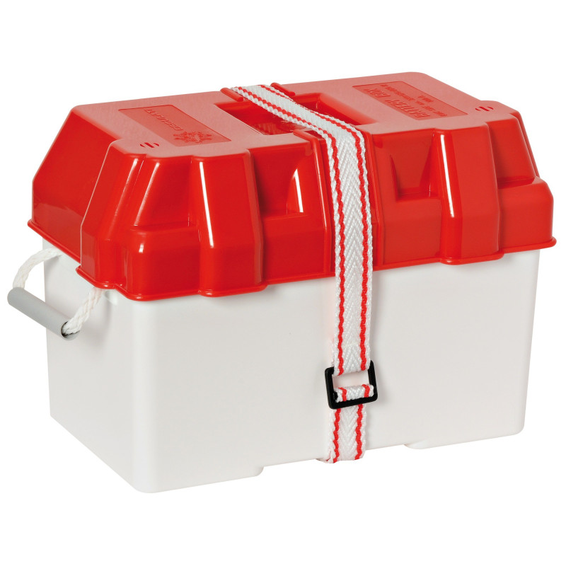 Bac à Batterie étanche Pour Voiture Et Bateau - En PC Robuste, Dimensions 28,3 X 18 X 3 Cm - Protection Anti-éclaboussures, Poussière - 2