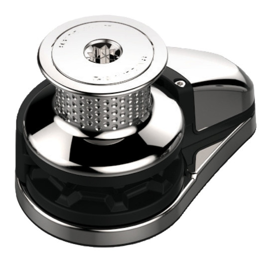 Guindeau VX2 700 W 12 V Lewmar | un guindeau électrique inox avec poupée pour bateau
