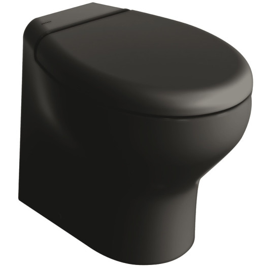 WC électrique Silence Plus 2G Short Touch Tecma | WC Marins | Toilette noir
