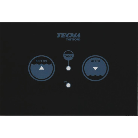 WC électrique Silence Plus 2G Short Touch Tecma | WC Marins | Panneau Touch Noir