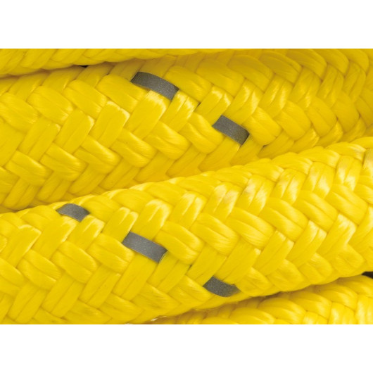 Amarres flottantes jaunes - Ligne d'amarrage à terre - cordage