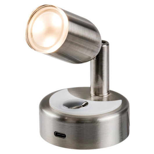 Spot LED 12V - Éclairage intérieur de bateau et fourgon aménagé - satin