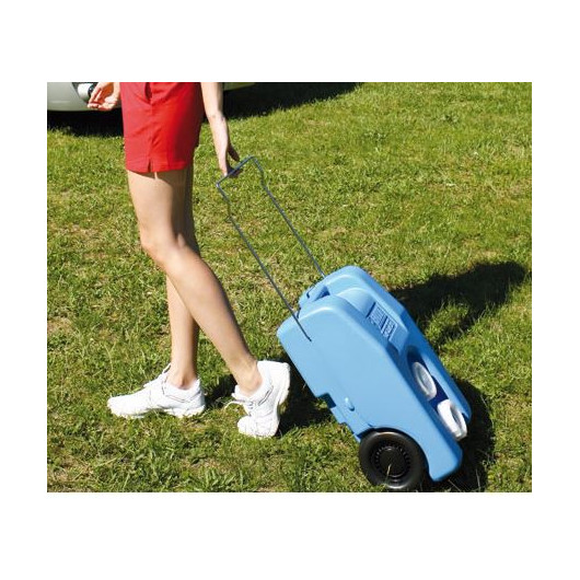 Roll-Tank 23 F de Fiamma réservoir eau portable | cuve à eau claire camping-car et fourgon aménagé | avec roulette et poignée