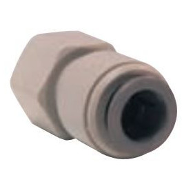 Raccord rapide droit PER ø 12 mm femelle | Filetage femelle 1/2" pour circuit d’eau en van ou bateau | vue filetage