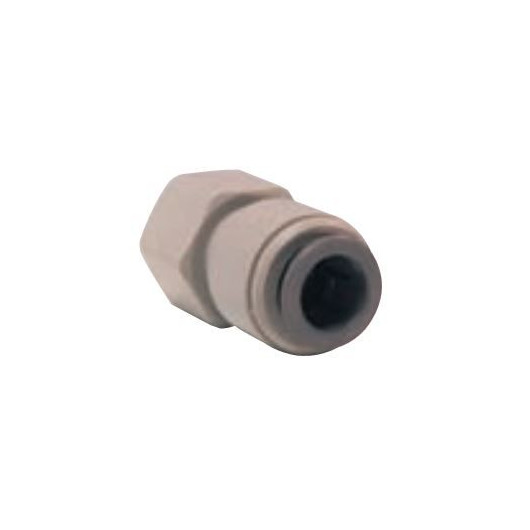 Raccord rapide droit PER ø 12 mm femelle | Filetage femelle 1/2" pour circuit d’eau en van ou bateau | vue raccord PER