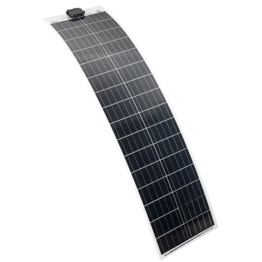 Panneau souple HFs 75W 1370x344 mm Enecom | panneau solaire 12V pour bateau, camping-car et van