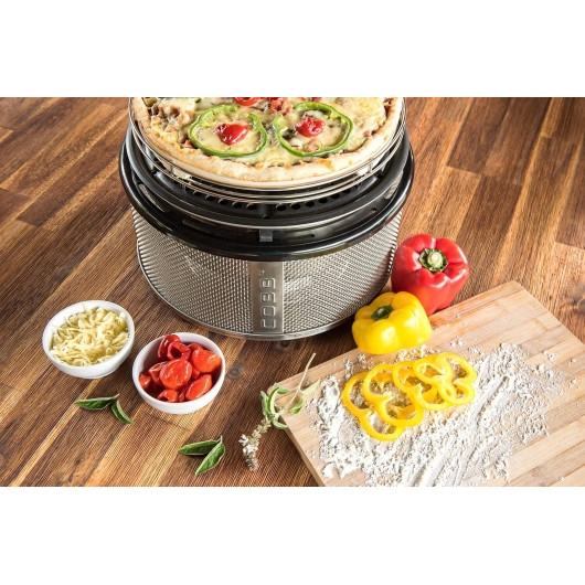 Pierre à pizza - Accessoire de cuisson - poivrons