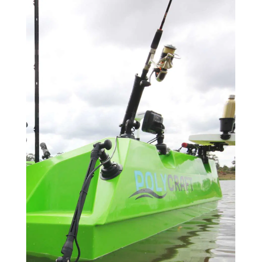 Porte-canne à pêche Rod Tube Railblaza | Support de canne | En action sur liston