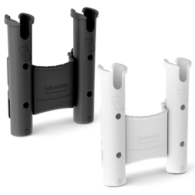 Porte-canne double Railblaza RodStow | Porte-canne à pêche | Noir et Blanc