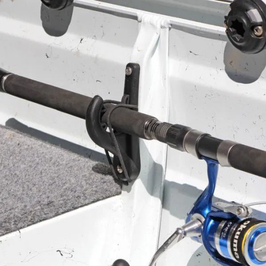 Rangement de canne à pêche Railblaza RodRak | Porte-canne | Noir en action seul