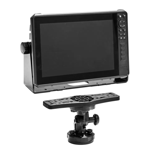 Plateforme rotative HEXX Railblaza 252 mm | Accessoire Sondeur | Platine + Bras R-Lock avec LOWRANCE HDS