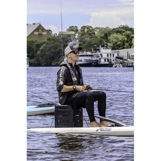 Supports Canne à Pêche RAILBLAZA Gear Hub - Caisse De Pêche Kayak Avec 4 Supports Canne, Rangement 8 Boîtes Plano, Rails Accessoires Et Couvercle Supports Canne à Pêche RAILBLAZA Gear Hub - Caisse De Pêche Kayak Avec 4 Supports Canne, Rangement 8 Boîtes Plano, Rails Accessoires Et Couvercle