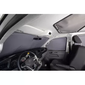 CARBEST  Rideaux isolants avant 3 pièces | VW Caddy 5 Rideau thermique - Équipement intérieur pour fourgon aménagé - VW Caddy 5
