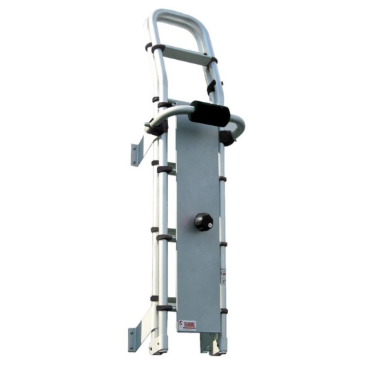 Safe Ladder Fiamma | plaque anti-vol pour échelle de toit camping-car et fourgon aménagé