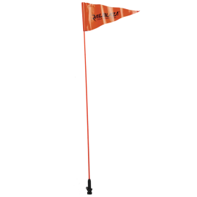 Pavillon orange Railblaza sur mât de 91 cm | Armement de sécurité