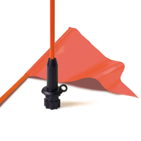 Pavillon orange Railblaza sur mât de 91 cm | Armement de sécurité