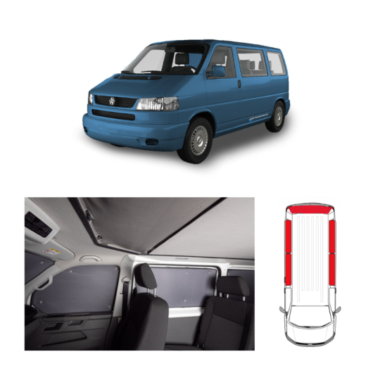 Rideau thermique arrière - Équipement intérieur pour fourgon aménagé - VW T4