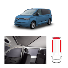 Rideaux isolants arrière - Équipement intérieur pour fourgon aménagé - VW T7 Multivan