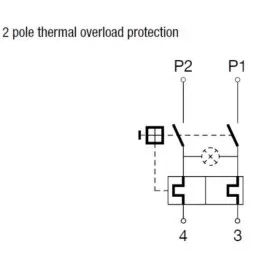 Commande WC électrique Osculati | interrupteur à disjoncteur 12/24V pour WC marin | schéma